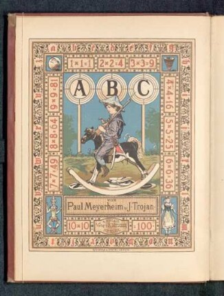 ABC : siebenundzwanzig aquarellirte Original-Zeichnungen