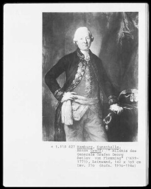 Bildnis des Generals Graf Georg Detlov von Flemming