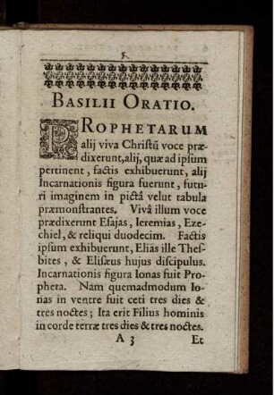 Basilii Oratio