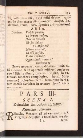 Pars III. Scena I. - VI. (Ex Hoste Frater)