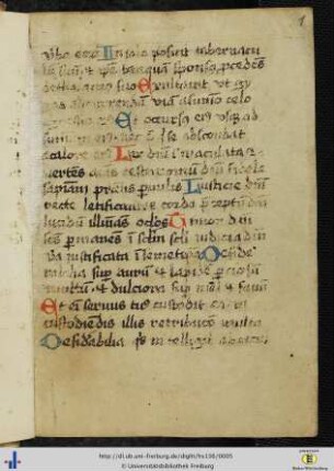 [1r - 21r] Kleines Marianisches Offizium.