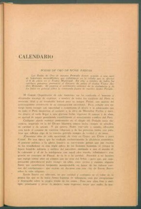 Bodas de oro del Arzobispo de Lima