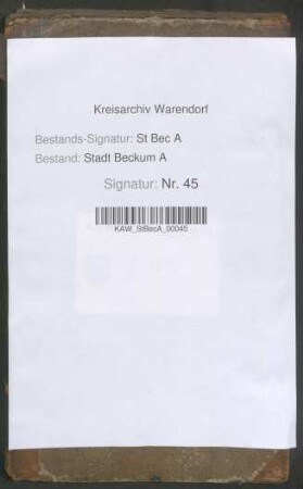 Einnahme- und Ausgabe-Register des Armenopfergeldes
