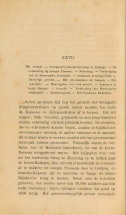 XXVII. Het verhaal. - ...