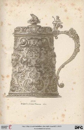 Cup. Designed by George Wechter, 1628.