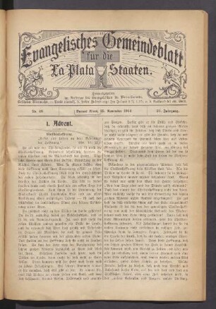 No. 48. 25. November 1914