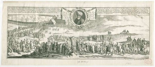 Der Einzug des Türkischen Gesandten Achmet Effendi zu Berlin den 9. Nov. 1763