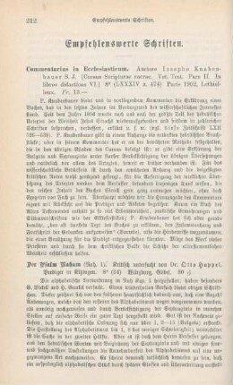 212-228 Empfehlenswerthe Schriften