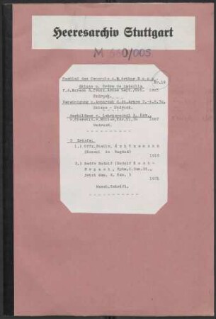 Militärtheoretisches Schriftgut