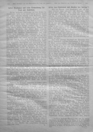 Ueber das Schwinden und Quellen des Holzes.