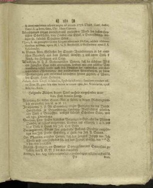 Folgende Bücher, deren Titel zu spät eingesendet worden, sind bereits fertig.
