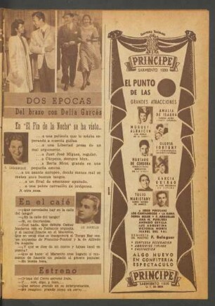 Dos épocas del brazo con Delia Garcés