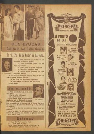 Dos épocas del brazo con Delia Garcés
