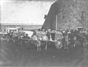Pferdekarren : Pferdekarren am Kaisertor zu Peking