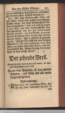 Der zehende Vers