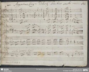 Arminio. Excerpts - Mus.1-F-82,8-8 : S, orch, b
