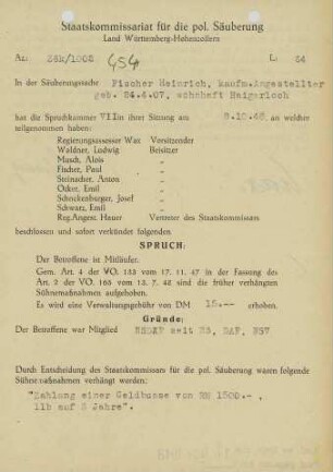 Fischer, Heinrich