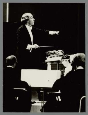 Hans Vonk : Portrait des Dirigenten Hans Vonk bei den Dresdner Musikfestspielen im Kulturpalast Dresden