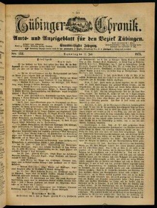 547-566, 11. Juli (Nro. 133) - 17. Juli (Nro. 137)