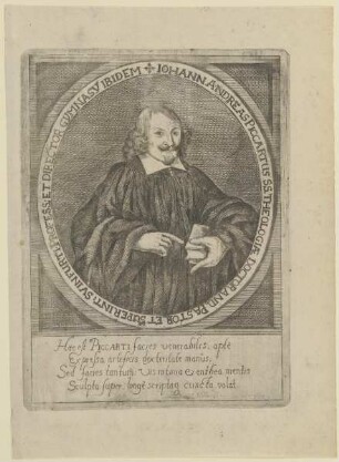 Bildnis des Iohann Andreas Piccartus