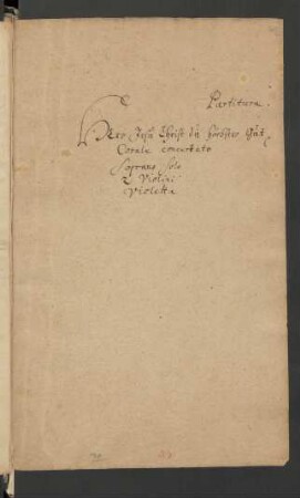 Herr Jesu Christ du höchstes Gut; S, strings, bc; g-Moll