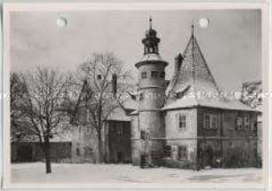 Winterlandschaft, Rothenburg ob der Tauber, Hegereiterhaus