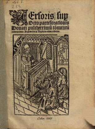 Commentum super Donatum minorem