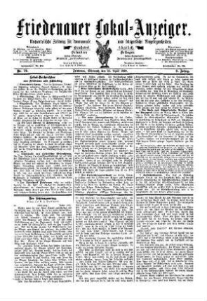 Nr. 72, 26.04.1899