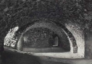 Stolpen. Burg. Unterirdische Wirtschaftsräume