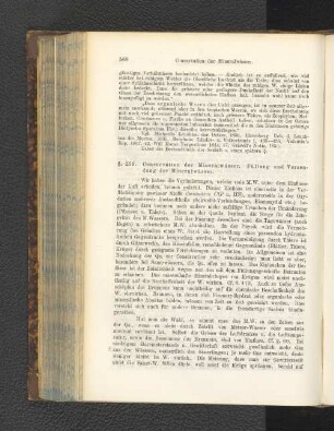 § 239. Conservation der MIneralwässer. Füllung und Versendung der Mineralwässer.