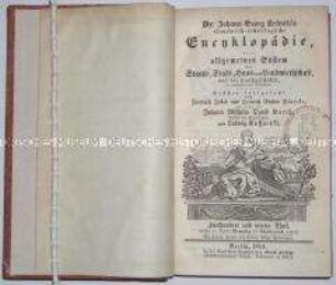 Ökonomisch-technologische Enzyklopädie von Krünitz - Bd. 204, VENEDIG - VERBRAUCH