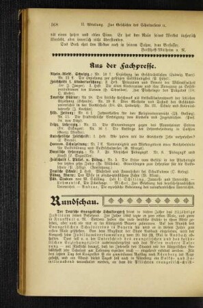 Aus der Fachpresse