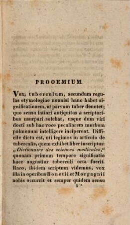 De tuberculis : Diss. inaug. pathol.
