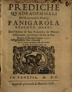 Prediche quadragesimali