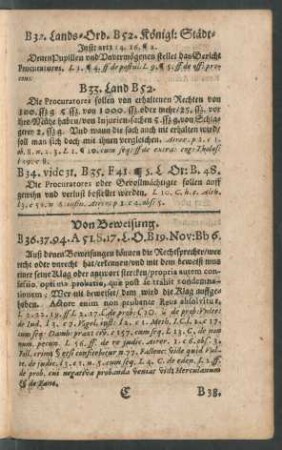 Von Beweisung