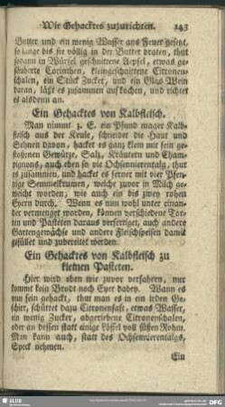 Wie Gehacktes zuzurichten