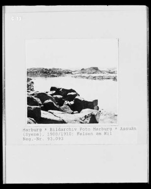 Felsen am Nil