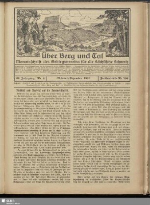 Nr. 4, Oktober/Dezember 1923