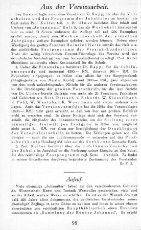 Aufruf.