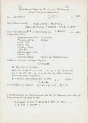Jung, Josef