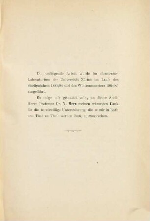 Ueber einige Phenolester der Phosphorsäure : Reaktionsverhältnisse der neutralen Phosphorsäureester einiger Phenole. Inaug.-Diss.