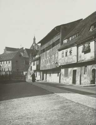Freiberg (Sachsen), Am Mühlgraben, Gerberhäuser, Aufnahme um 1915