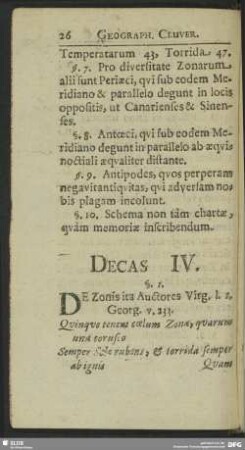 Decas IV.