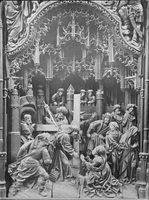 Passionsaltar — Christus und die heilige Veronika