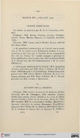 Séance du 4 juillet 1924