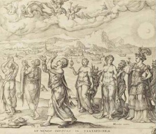 Die Versuchungen des Teufels, Blatt 6 aus der Folge "Das Vaterunser"