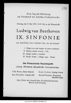 Ludwig van Beethoven IX. SINFONIE