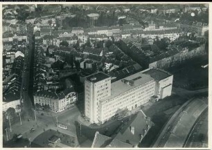 Aachen, Haus Grenzwacht (Capitol-Kino) am Aachener Hauptbahnhof
