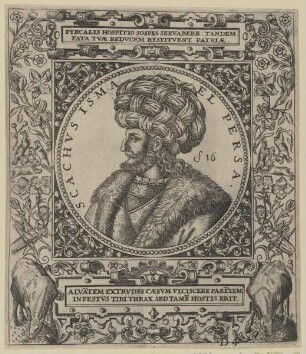 Bildnis des Scachvs Ismael Persa