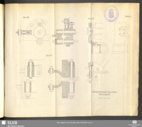 Schrägräderhobelmaschine von Leupold